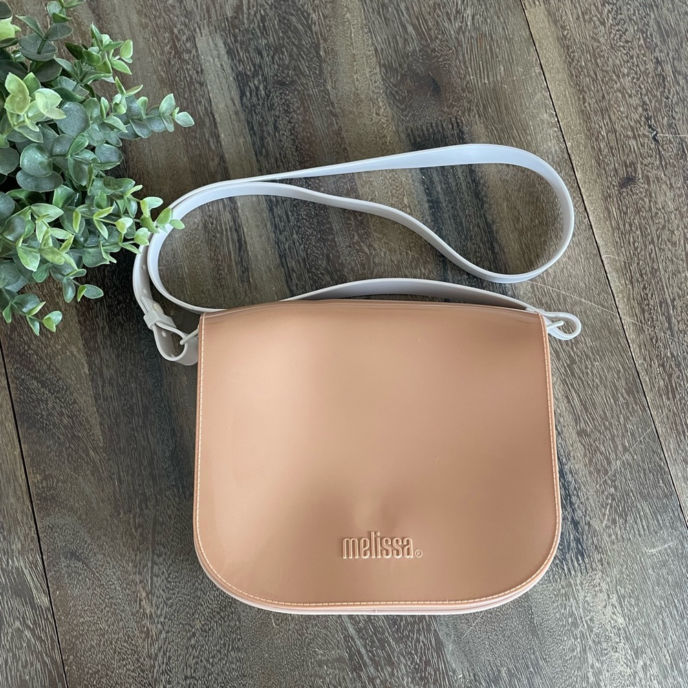 NWT Vegan Melissa Color Block Crossbody Purse